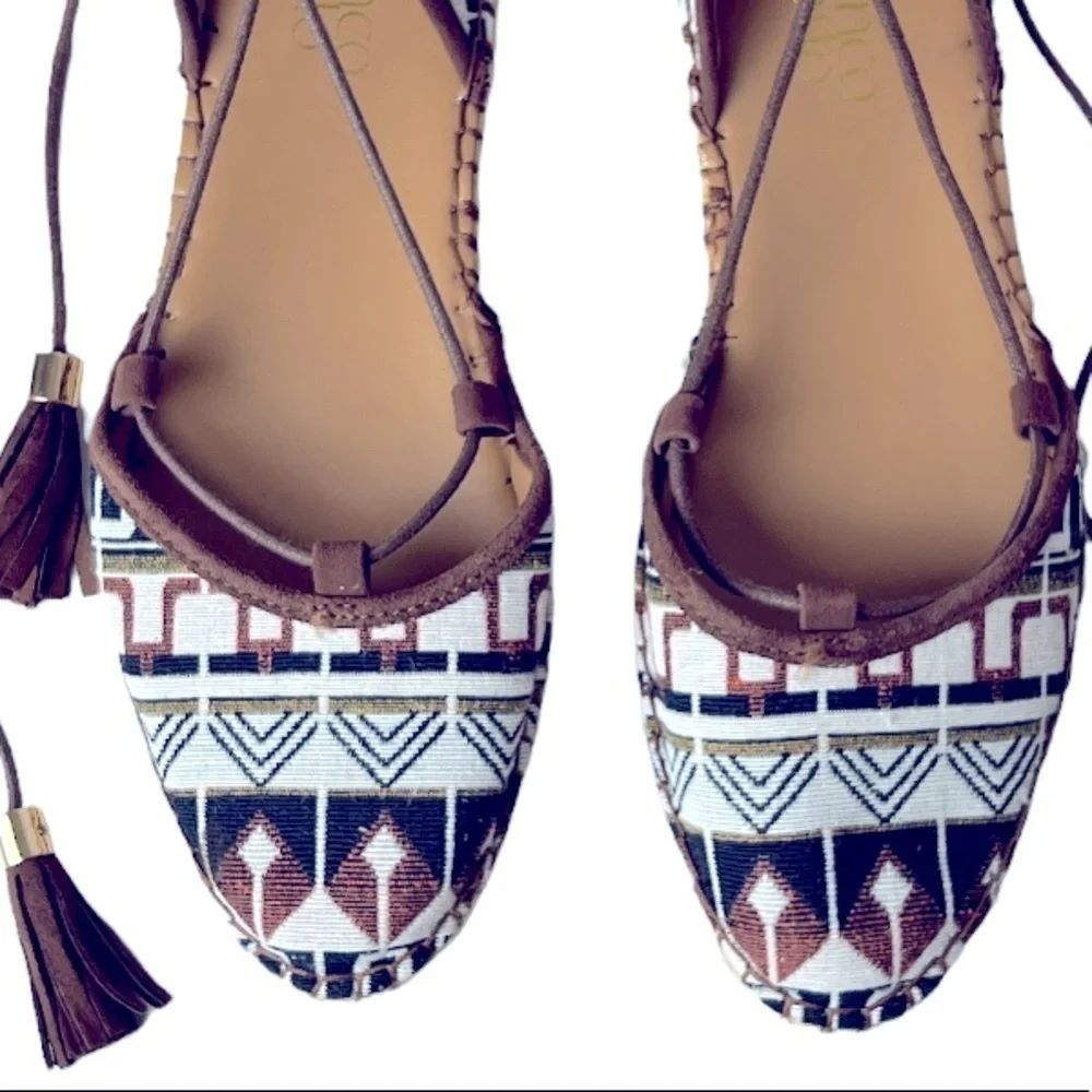 Franco Sarto Dream Espadrille Sandal Size 8